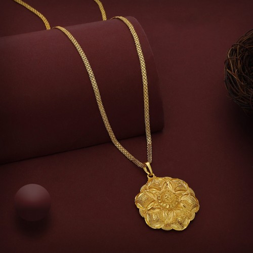24K GOLD PLATED CHAIN WITH PENDENT CWP-622